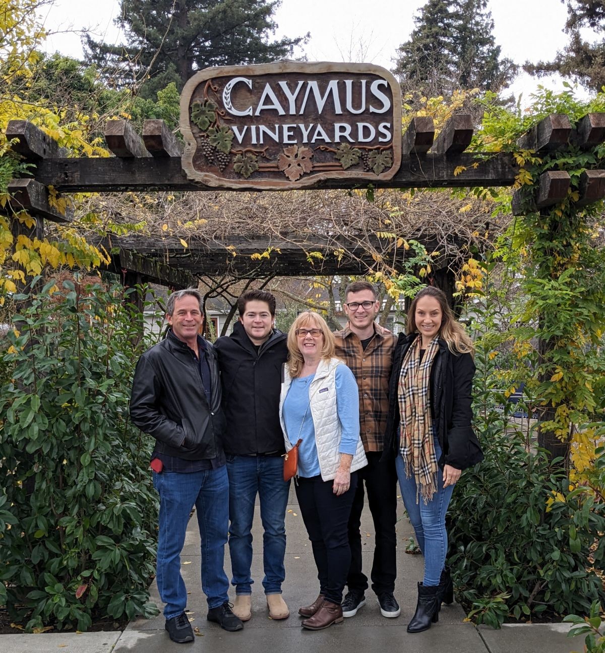 Winter wine tasting in Napa Valley